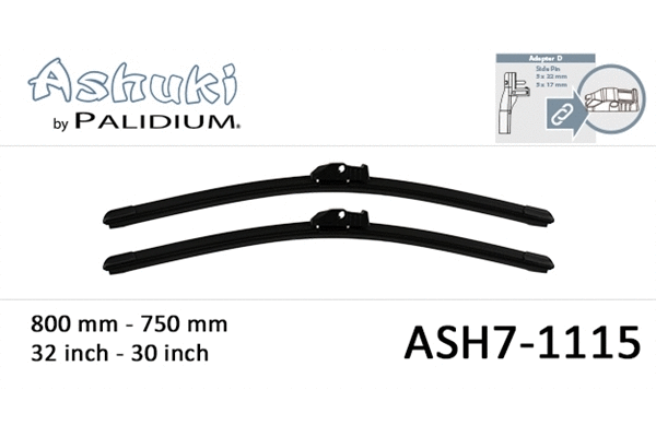 Wiper Blade (ASH7-1115)