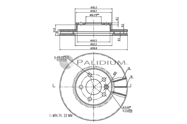 Brake Disc (P330-031)