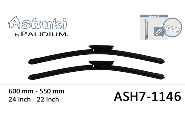 Wiper Blade (ASH7-1146)