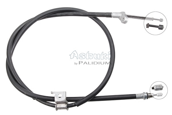 Cable Pull, parking brake (ASH3-1588)