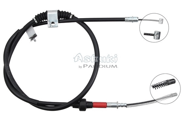 Cable Pull, parking brake (ASH3-1087)