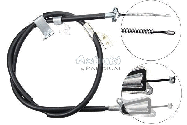 Cable Pull, parking brake (ASH3-1796)