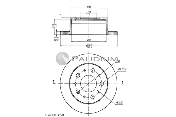 Brake Disc (P331-024)