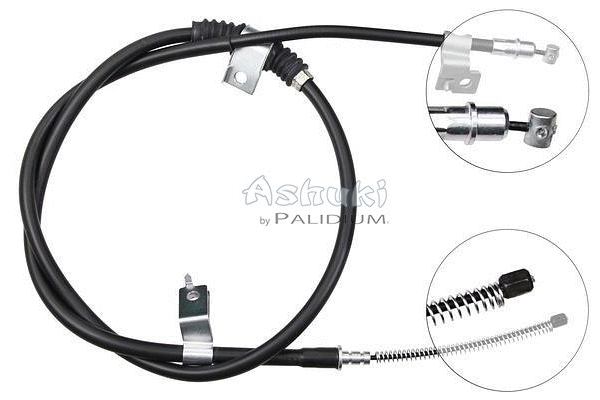 Cable Pull, parking brake (ASH3-1428)
