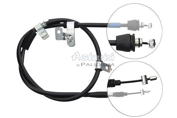 Cable Pull, parking brake (ASH3-1662)