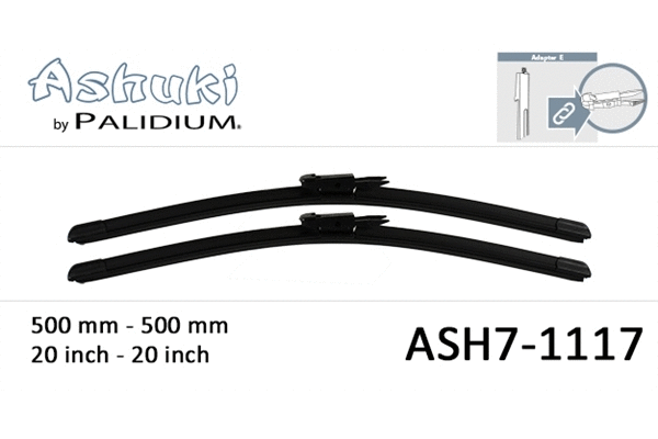 Wiper Blade (ASH7-1117)