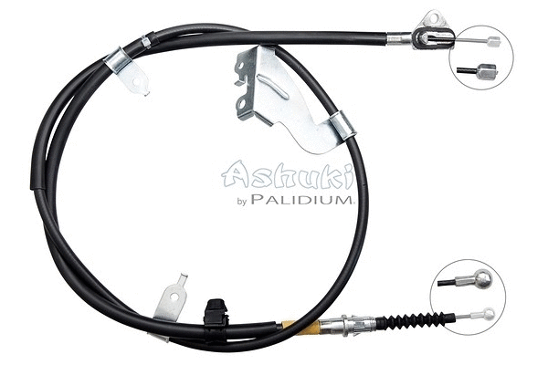 Cable Pull, parking brake (ASH3-1427)