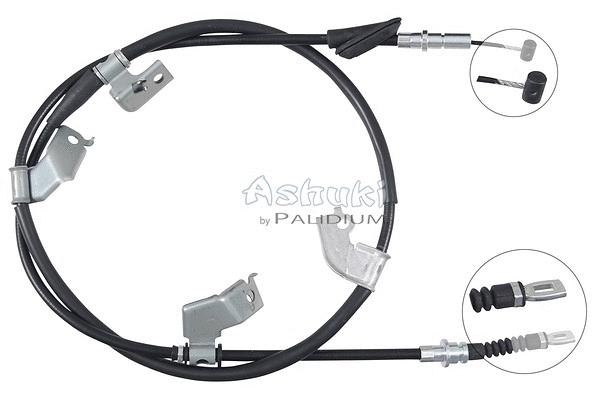 Cable Pull, parking brake (ASH3-1629)