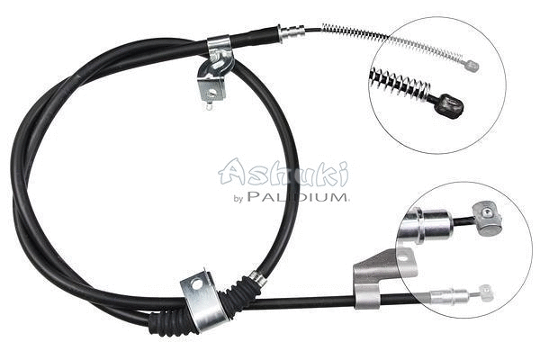 Cable Pull, parking brake (ASH3-1415)