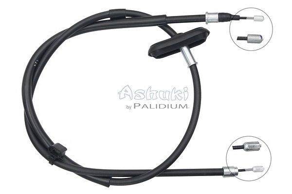 Cable Pull, parking brake (ASH3-1447)