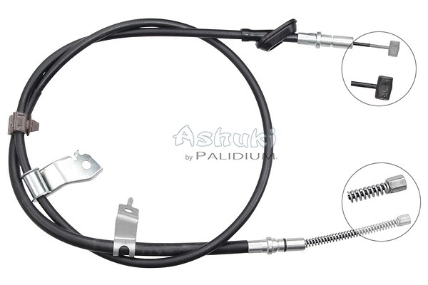 Cable Pull, parking brake (ASH3-1668)