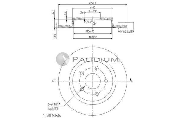 Brake Disc (P331-030)