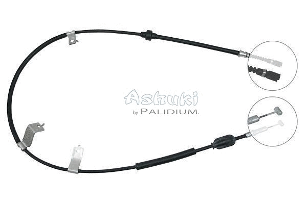 Cable Pull, parking brake (ASH3-1169)
