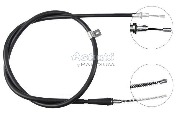 Cable Pull, parking brake (ASH3-1281)