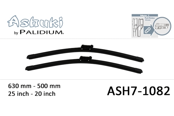 Wiper Blade (ASH7-1082)
