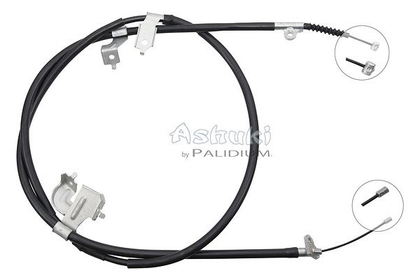 Cable Pull, parking brake (ASH3-1078)