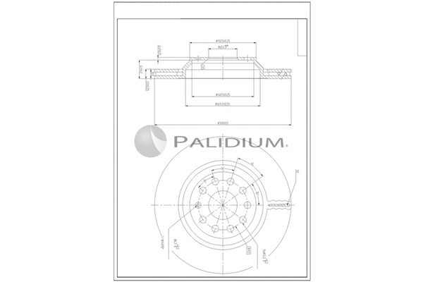 Brake Disc (P331-137)
