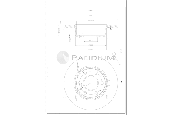 Brake Disc (P331-147)
