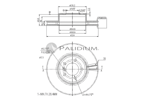 Brake Disc (P330-049)