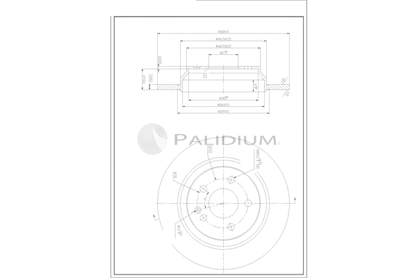 Brake Disc (P331-144)