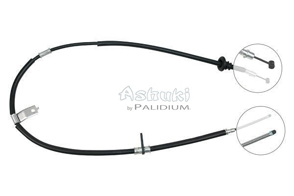 Cable Pull, parking brake (ASH3-1040)