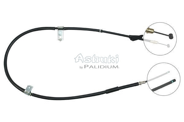 Cable Pull, parking brake (ASH3-1191)