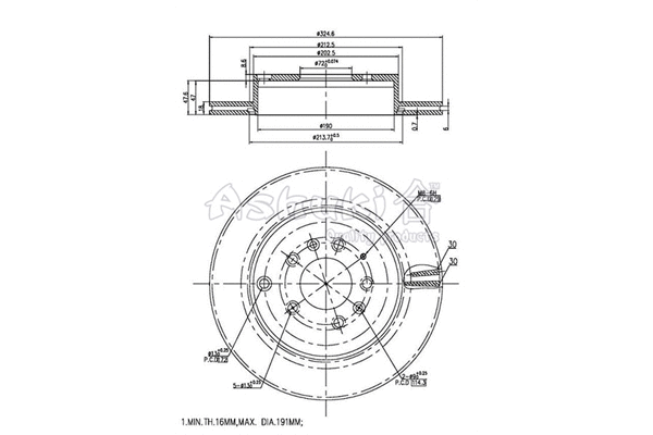 Brake Disc (0993-4303)