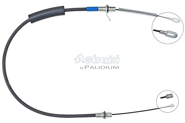 Cable Pull, parking brake (ASH3-1188)