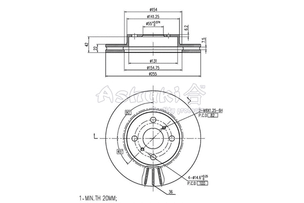 Brake Disc (T602-30)