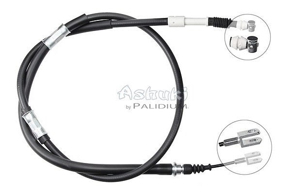 Cable Pull, parking brake (ASH3-1390)