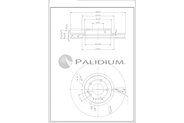 Brake Disc (P330-268)