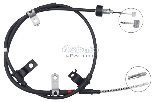 Cable Pull, parking brake (ASH3-1491)
