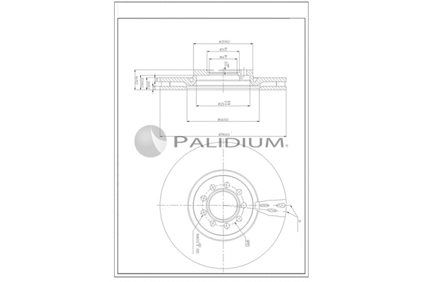 Brake Disc (P330-271)