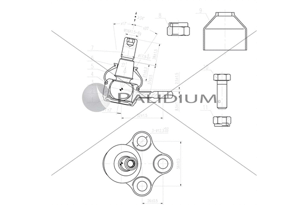 Ball Joint (PAL5-4015)