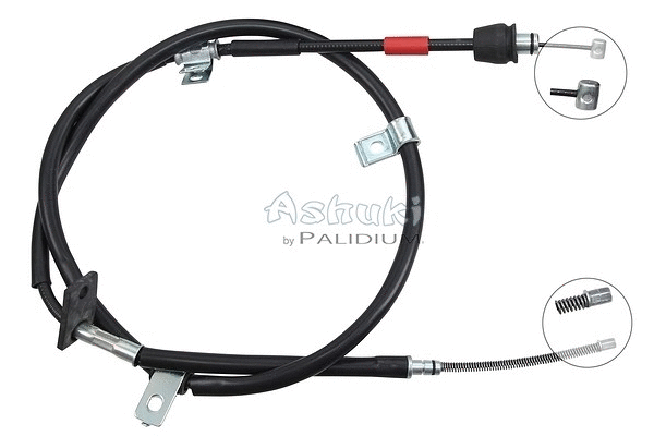 Cable Pull, parking brake (ASH3-1664)