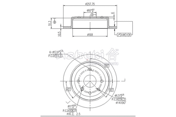 Brake Disc (0993-9090)