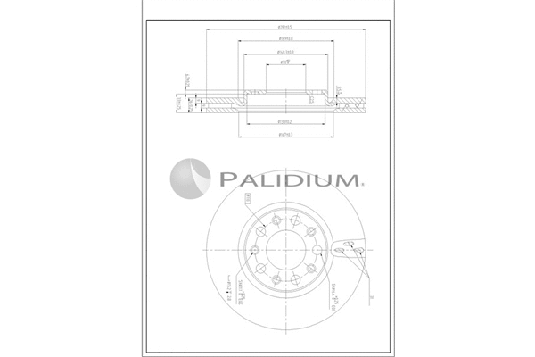 Brake Disc (P330-264)