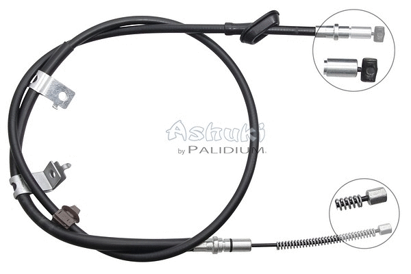 Cable Pull, parking brake (ASH3-1665)