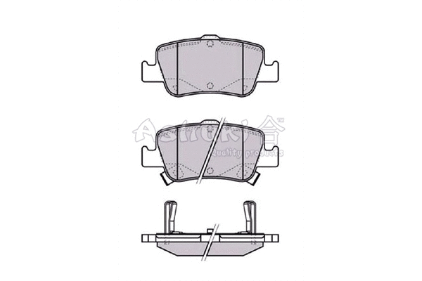 Brake Pad Set, disc brake (1083-3302)