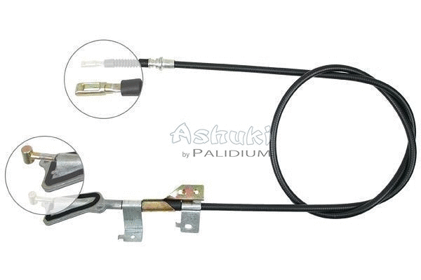 Cable Pull, parking brake (ASH3-1791)