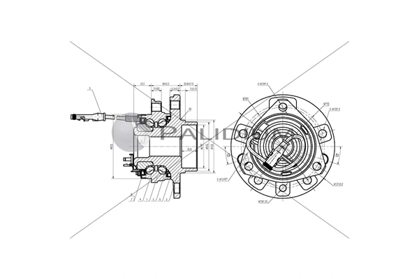 Wheel Bearing Kit (PAL6-2046)