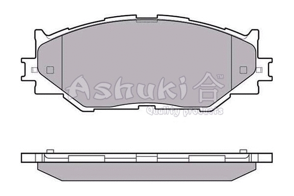 Brake Pad Set, disc brake (T112-89)