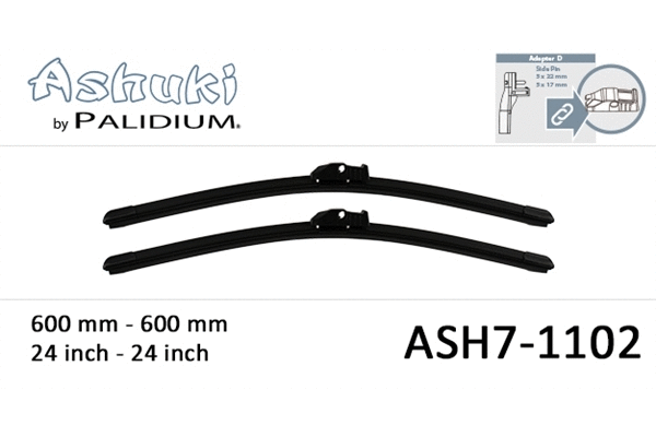 Wiper Blade (ASH7-1102)