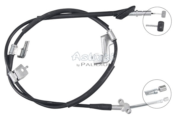 Cable Pull, parking brake (ASH3-1530)
