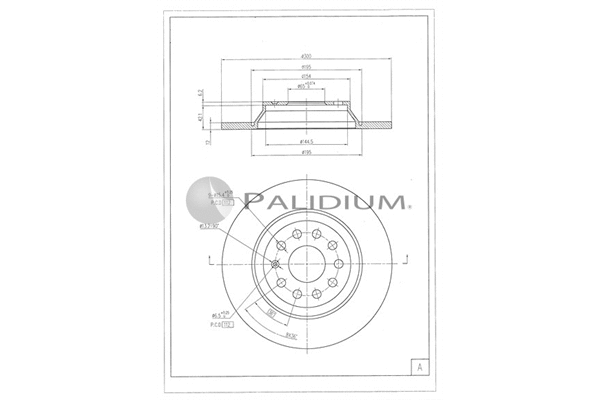 Brake Disc (P331-135)