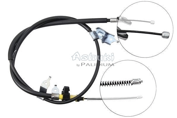 Cable Pull, parking brake (ASH3-1383)