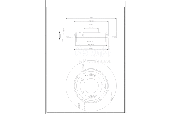 Brake Disc (Y089-72)