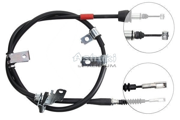 Cable Pull, parking brake (ASH3-1373)