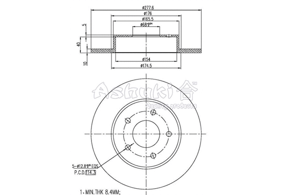 Brake Disc (0993-0401)