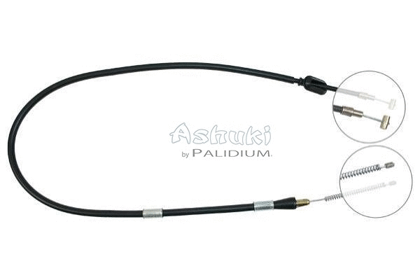 Cable Pull, parking brake (ASH3-1341)